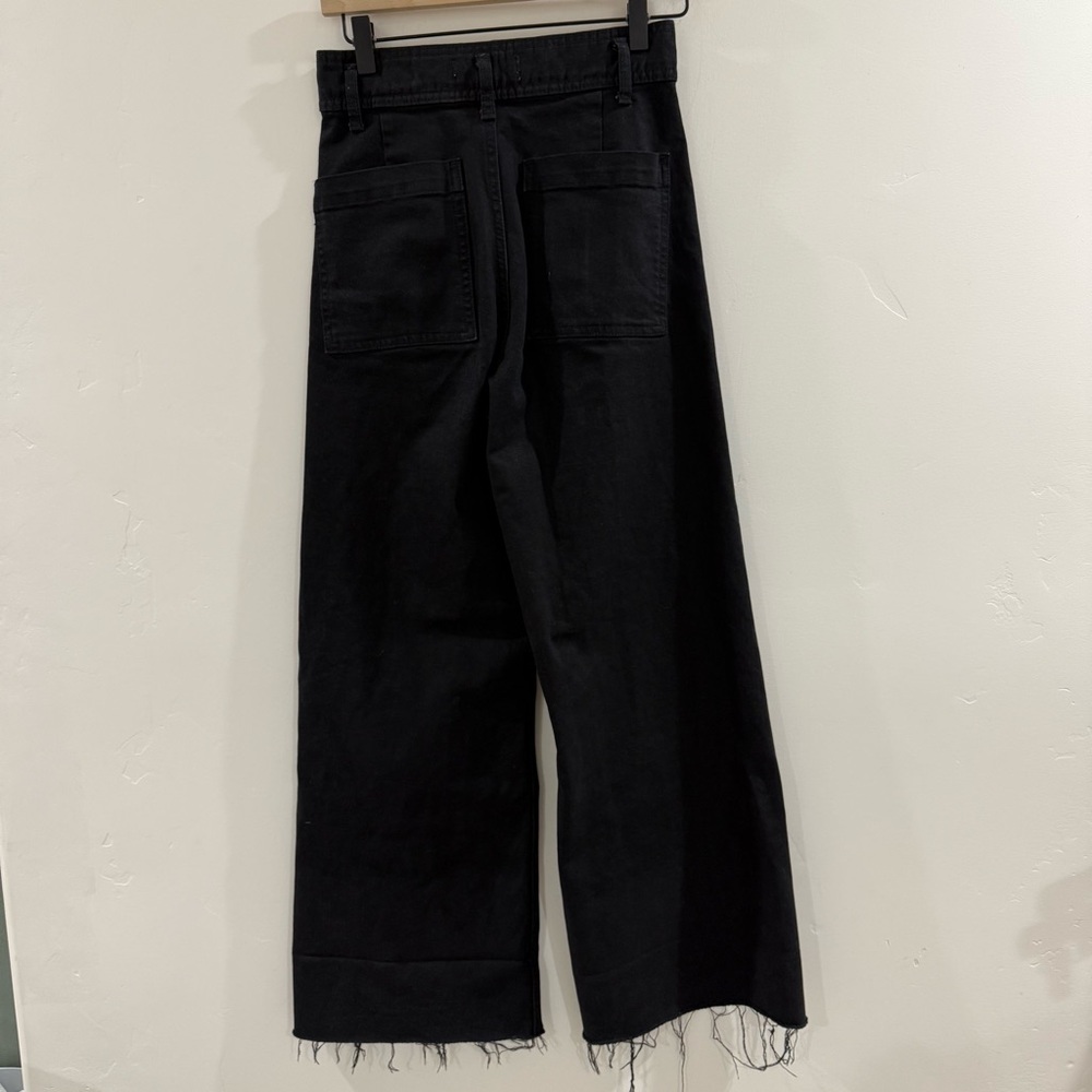 ZARA BLACK THE MARINE STRAIGHT JEANS - Picture 12 of 12